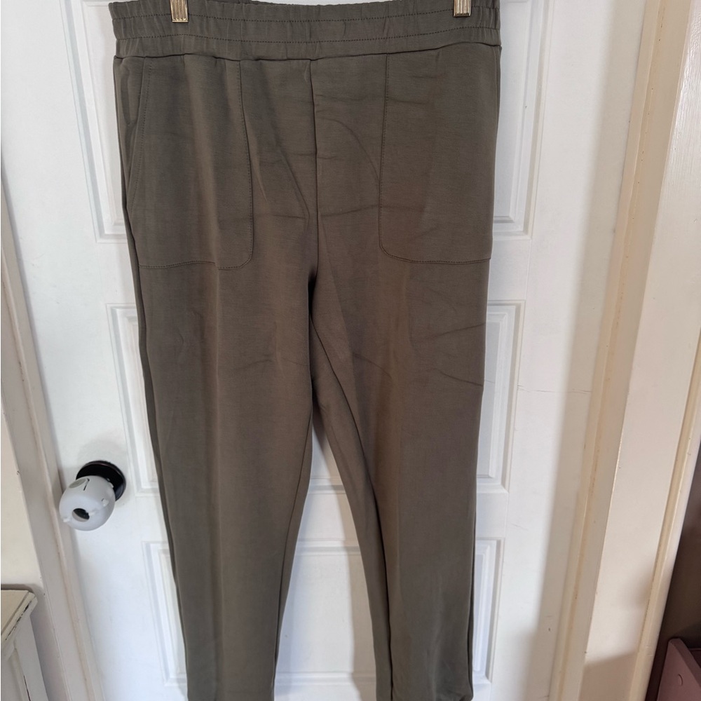 Women's Olive Track Pants